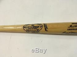 Ted Williams Red Sox Signed LS baseball bat mint autograph HOF Green Diamond COA