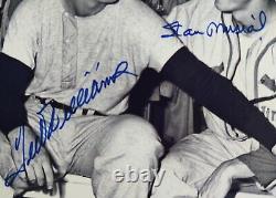 Ted Williams/Red Sox/Stan Musial/Cardinals Signed Auto 8x10 Photo WithCOA