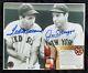 Ted Williams/red Sox And Joe Dimaggio/yankees Sign Auto Photo Matted 8x10 Withcoa