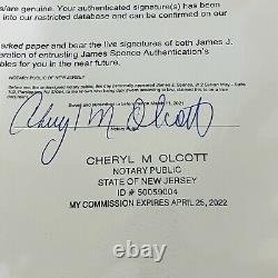 Ted Williams SIGNED Autograph Official AL Baseball with JSA Letter of Authenticity