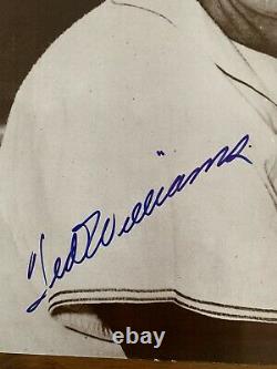 Ted Williams Signed 11x14 Photo JSA LOA Premium autograph graded Free shipping