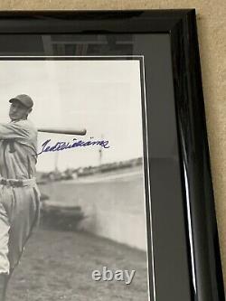 Ted Williams Signed 16X20 Framed Photo PSA/DNA COA Boston Red Sox Autographed