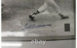 Ted Williams Signed 16x20 Photo Framed Red Sox Auto Green Diamond Gd Coa