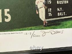 Ted Williams Signed 16x20 Photo Teddy Ball Game PSA/DNA COA