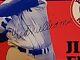 Ted Williams Signed 17x22 1984 Jimmy Fund Poster, Nice Autograph, Red Sox