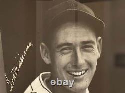 Ted Williams Signed 1939 Brearley Head Shot Framed 16x20 Photo #41/41 Green Dia