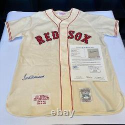 Ted Williams Signed 1941 Boston Red Sox Game Model Jersey With JSA COA