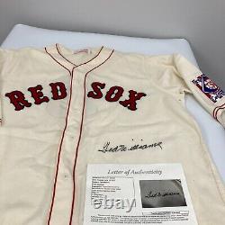 Ted Williams Signed 1941 Boston Red Sox Game Model Jersey With JSA COA