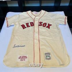 Ted Williams Signed 1941 Boston Red Sox Game Model Jersey With JSA COA