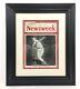 Ted Williams Signed 1946 Newsweek Magazine Framed Jsa Loa Boston Red Sox