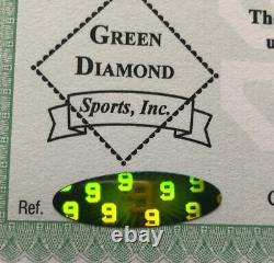 Ted Williams Signed 7/28/87 Check COA Green Diamond Sports