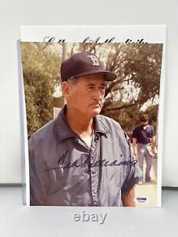 Ted Williams Signed 8x10 Photo PSA/DNA COA Red Sox