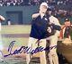 Ted Williams Signed 8x12 Photograph 1999 All Star Game First Pitch Psa Autograph