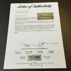 Ted Williams Signed Adirondack Game Model Baseball Bat PSA DNA COA