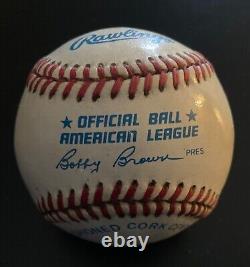 Ted Williams Signed American League Baseball Boston Red Sox