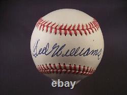 Ted Williams Signed American League Baseball JSA