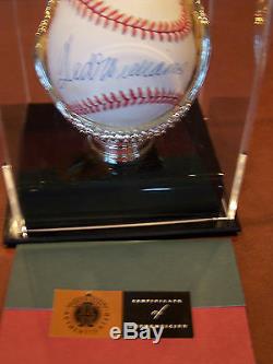 Ted Williams Signed Auto Boston Red Sox Al Baseball Upper Deck Authenticated