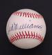 Ted Williams Signed Autograph Auto Baseball American League Bobby Brown