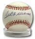 Ted Williams Signed Autograph Baseball Oal Ball With Case Red Sox Psa/dna Ai01187