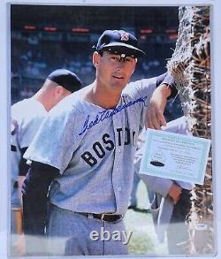 Ted Williams Signed Autograph Boston Red Sox 16x20 Psa/dna Loa