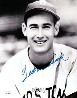 Ted Williams Signed Autographed 8X10 Photo Vintage Boston Red Sox JSA XX29439