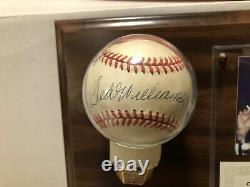 Ted Williams Signed Autographed Baseball 231/406 COA 50th Anniversary