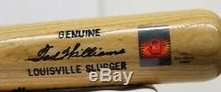 Ted Williams Signed Autographed Baseball Bat With Custom Case Psa/dna Ah64381