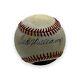 Ted Williams Signed Autographed Baseball With Hand Painted Face Jsa