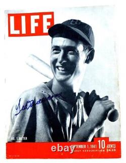 Ted Williams Signed Autographed LIFE Magazine September 1941 Red Sox JSA XX29371