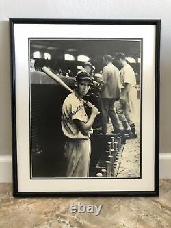 Ted Williams Signed Autographed Limited 371/500 25x21 Matted & Framed