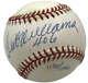 Ted Williams Signed Autographed Oal Baseball. 406 1941 Upper Deck Uda