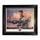 Ted Williams Signed Autographed Photograph Le #398/999 Framed To 26x30 Jsa