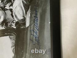 Ted Williams Signed / Autographed Pilot Photograph 8 x 10 Red Sox With COA Rare