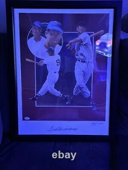 Ted Williams Signed Autographed Print Framed LE 110/406 With LOA