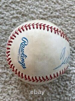Ted Williams Signed Autographed Rawlings Official Oalb Mlb Baseball Hof Red Sox
