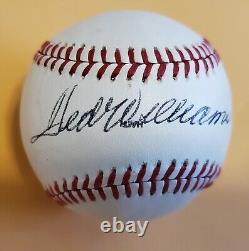 Ted Williams - Signed Babe Ruth Hall Of Fame Baseball - Jsa Authenticated