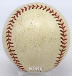 Ted Williams Signed Baseball 5 (vintage) 656356 JSA LOA (full)