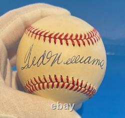 Ted Williams Signed Baseball Autograph PSA Authenticated withLOA