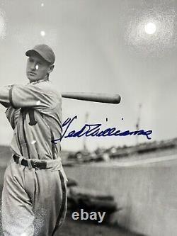 Ted Williams Signed Framed Photograph Autographed 16x20 PSA/DNA LOA HOF