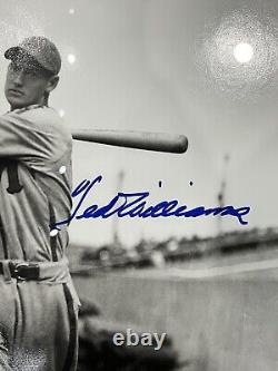 Ted Williams Signed Framed Photograph Autographed 16x20 PSA/DNA LOA HOF