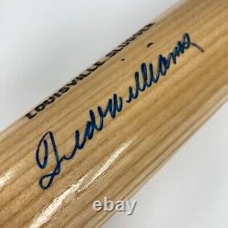 Ted Williams Signed Game Model Baseball Bat UDA Upper Deck Hologram & Bag