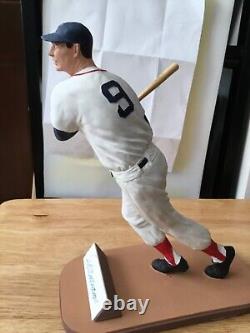 Ted Williams Signed L. E. Gartlan Cold-Cast Figurine PSA/DNA