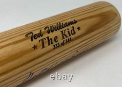 Ted Williams Signed Limited Edition Louisville Slugger Tan Bat /344 JSA 896