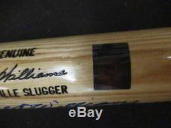 Ted Williams Signed Louisville Baseball Bat Steiner Coa Williams Sticker Bt077