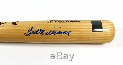 Ted Williams Signed Louisville Slugger Baseball Bat JSA Auto DA037402