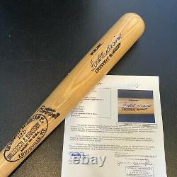 Ted Williams Signed Louisville Slugger Game Model Baseball Bat JSA COA