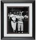 Ted Williams Signed Oevrsized 11 X 14 Framed & Matted 18 X 21 B&w Photo Psa Loa