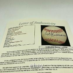 Ted Williams Signed Official 1983 All Star Game Signed Baseball JSA COA