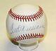 Ted Williams Signed Official American League Baseball Hof Uda