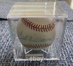 Ted Williams Signed Official American League MLB Autographed Baseball